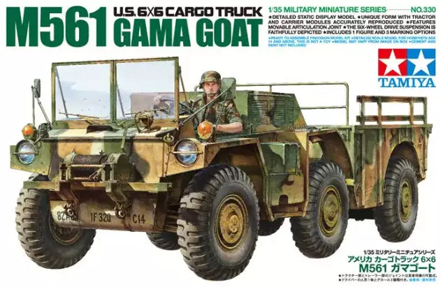 Tamiya 35330 U.S. 6X6 CARGO TRUCK M561 GAMA GOAT, 1:35