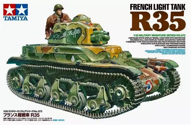 Tamiya 35373 French Light Tank R35, 1:35