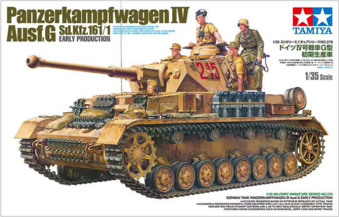 Tamiya 35378 Panzerkampfwagen IV Ausf. G Sd.Kfz. 161/1 early production, 1:35