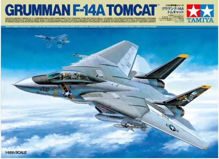 Tamiya 61114 Grumman F-14A Tomcat, 1:48