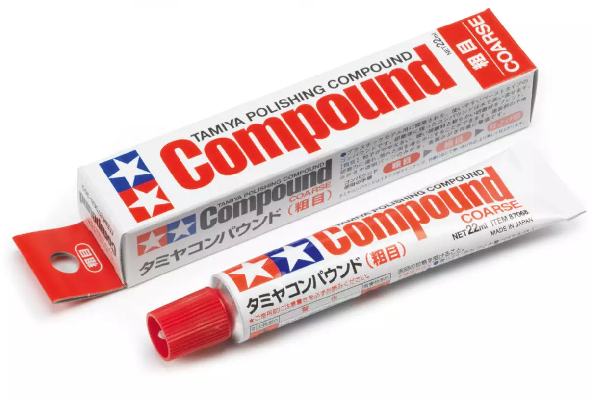 Tamiya 87068 Polishing Compound Coarse (22ml)