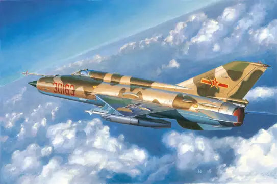 Trumpeter 02864 J-7C/J-7D Fighter, 1:48