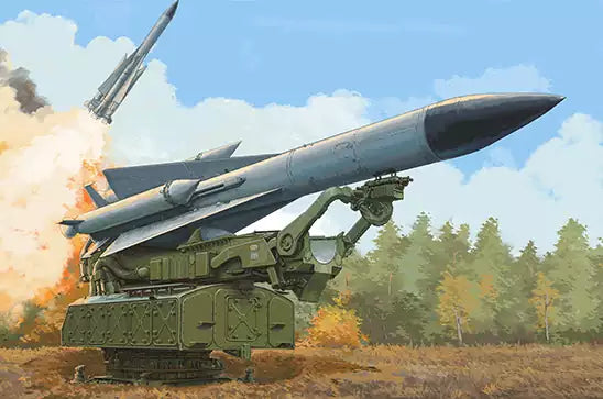 Trumpeter 09550 Russian 5V28 of 5P72 Launcher SAM-5 "Gammon", 1:35