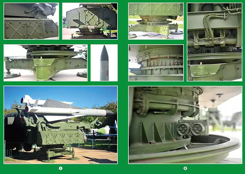 Trumpeter 09550 Russian 5V28 of 5P72 Launcher SAM-5 "Gammon", 1:35