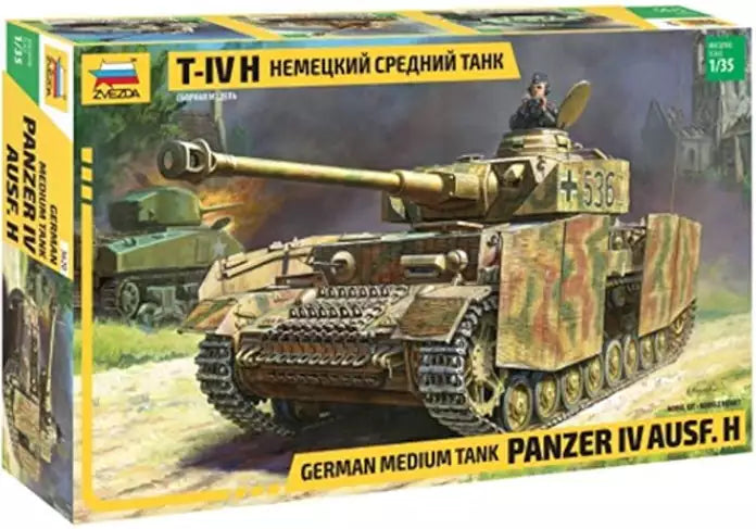 Zvezda 3620 German medium tank Panzer IV Ausf.H, 1:35