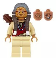LEGO Cowboy & Indianer Minifiguren ci007 Indianerhäuptling "Großer Bär"