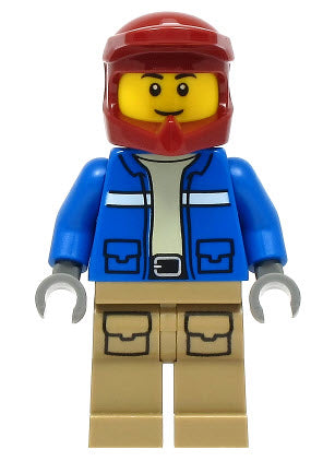 LEGO City Minifiguren CTY1295 Motocrossfahrer