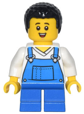 LEGO City Minifiguren CTY1443 Junge mit Latzhose