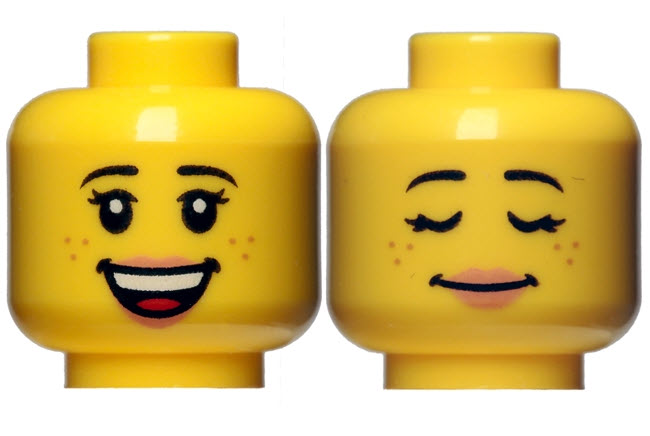 LEGO City Minifiguren CTY1594 Fahrrad/Scooterfahrerin