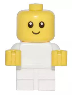 LEGO City Minifiguren CTY668 Baby, weiß