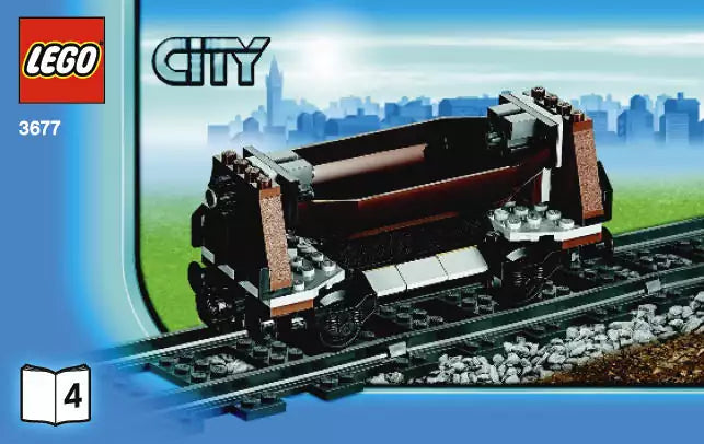 LEGO City EZ3677-2 Brauner Kippwaggon