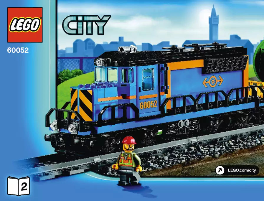 LEGO City EZ60052-1 Blaue Diesellokomotive