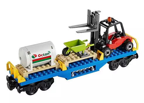 LEGO City EZ60052-3 Treibstoffwaggon und Gabelstapler