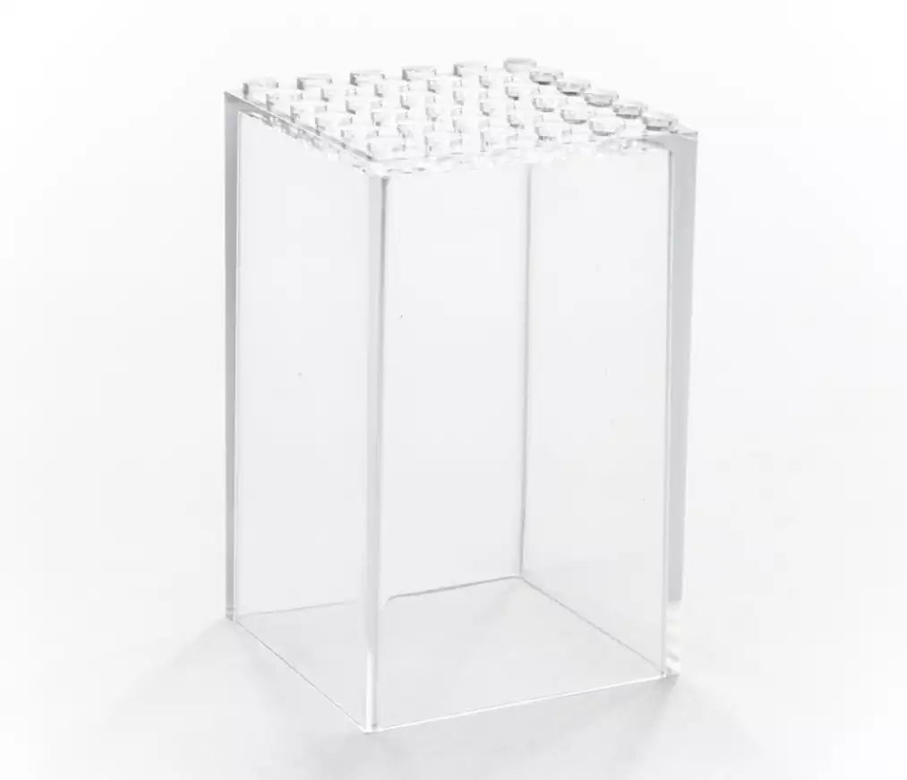 FaBiOX FX002 Vitrine 6x6 für LEGO-Minifigur, transparent-klar