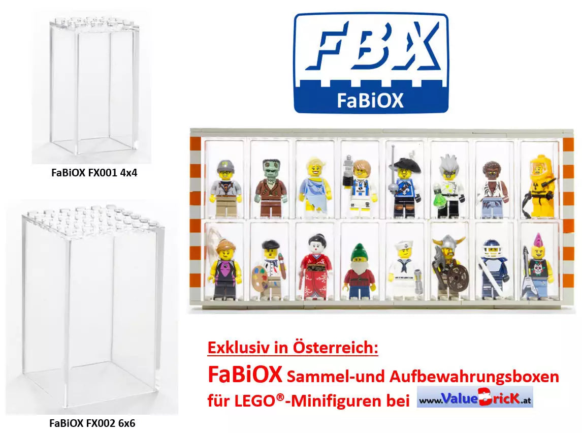 FaBiOX Boxen für LEGO Minfiguren