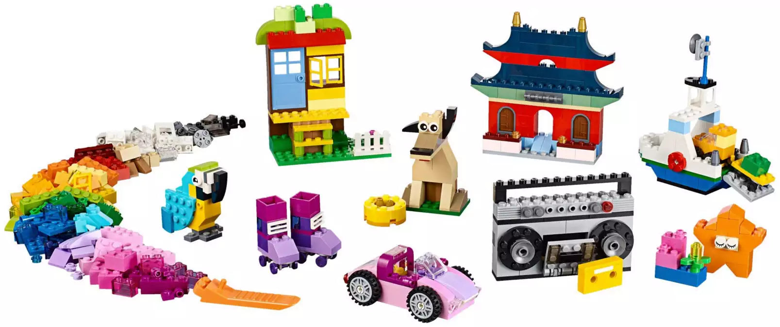 LEGO Classic 10702 Kreatives Bauset, Inhalt
