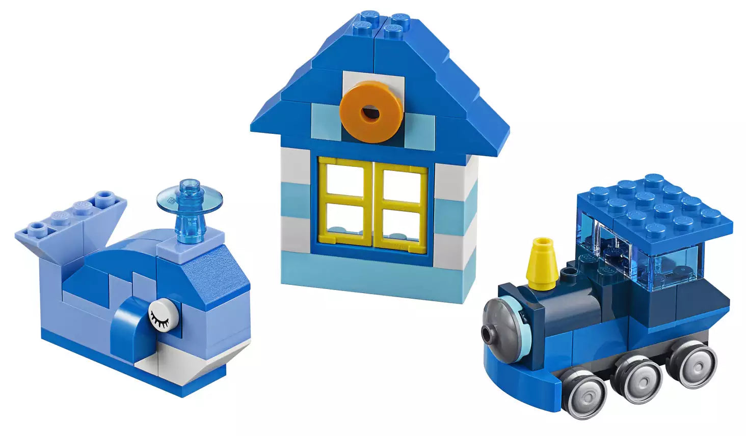 LEGO Classic 10706 Kreativ-Box Blau, Inhalt