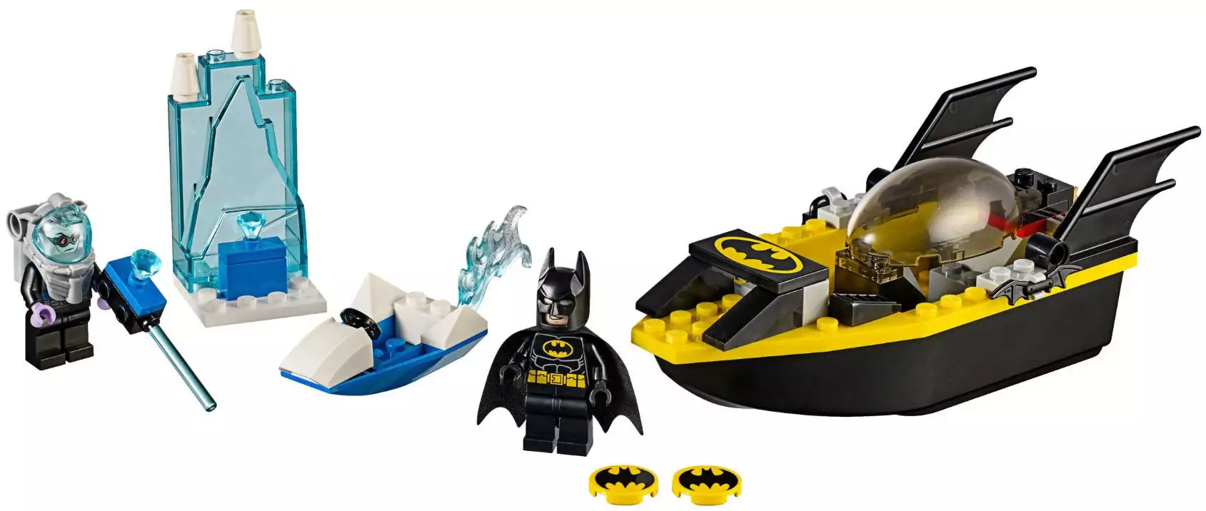 LEGO Juniors 10737 Batman gegen Mr. Freeze, Inhalt