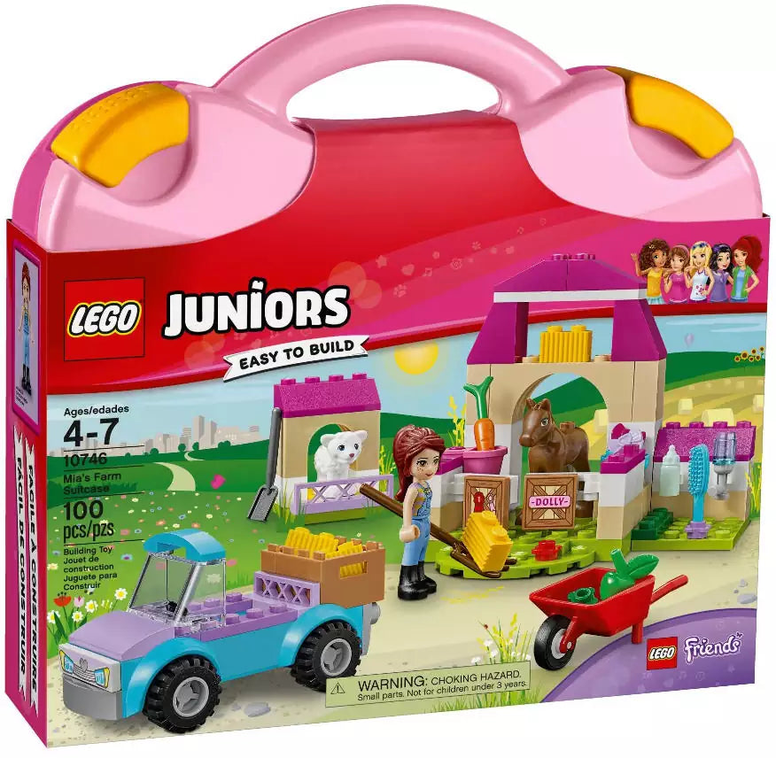 LEGO Juniors 10746 Mias Pferdestall-Koffer