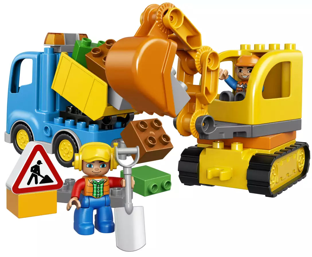 LEGO DUPLO 10812 Bagger & Lastwagen, Inhalt