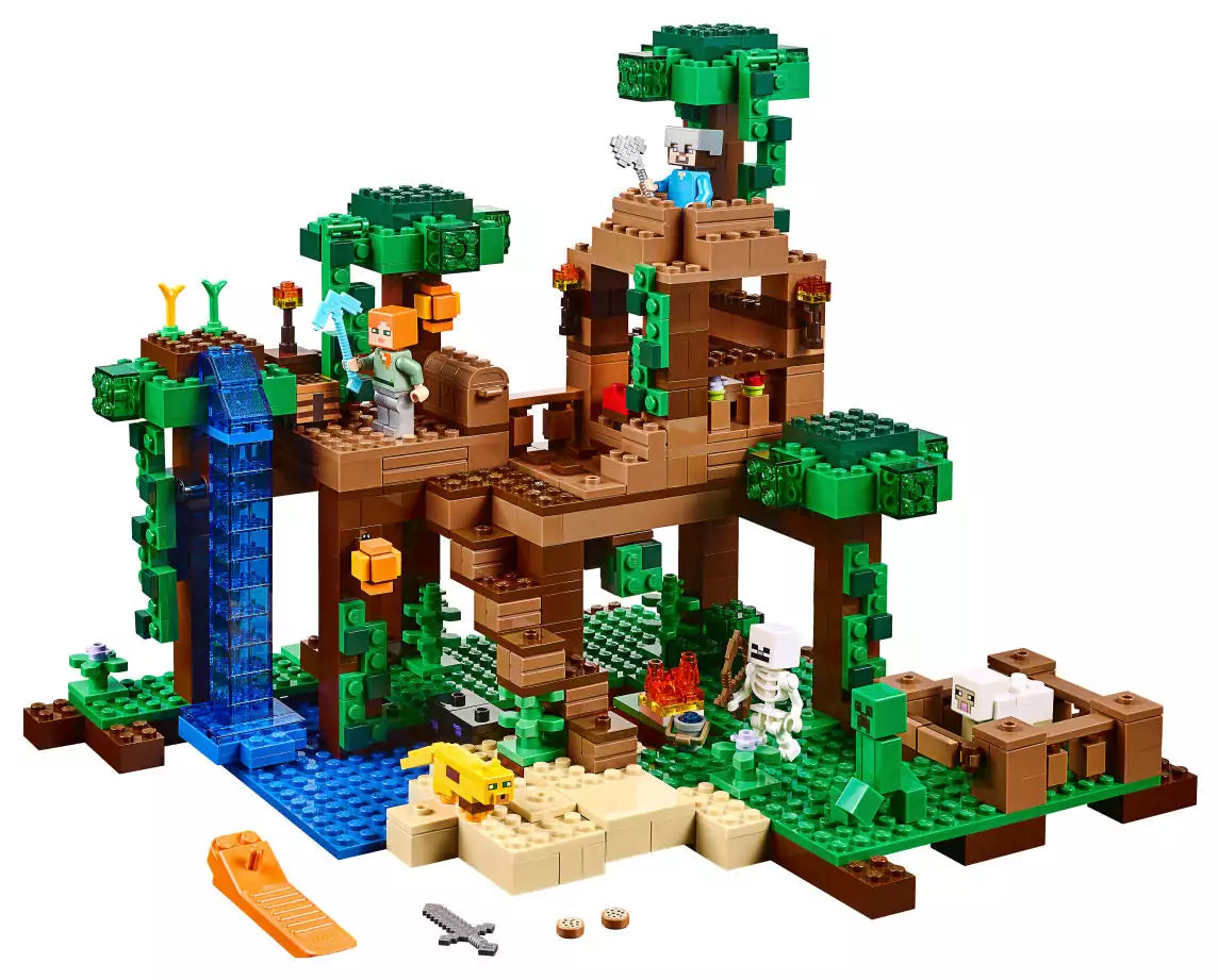 LEGO Minecraft 21125 Das Dschungel-Baumhaus, Inhalt
