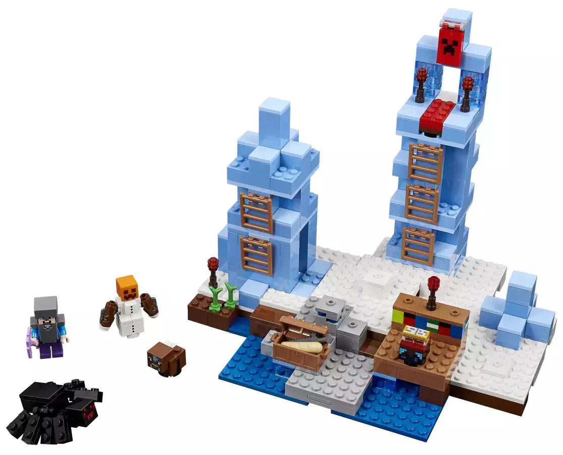 LEGO Minecraft 21131 Türme aus Eis, Inhalt