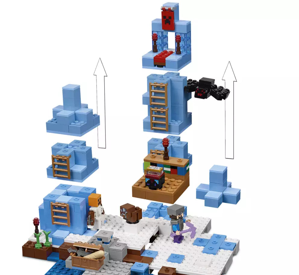 LEGO Minecraft 21131 Türme aus Eis, Detail 1