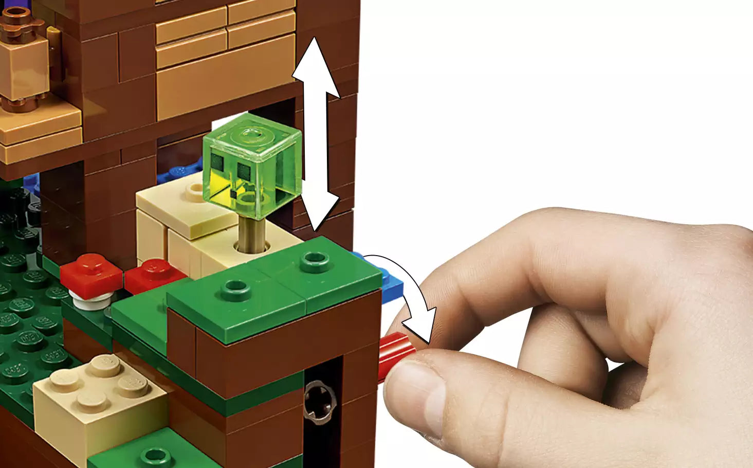 LEGO Minecraft 21133 Das Hexenhaus, Detail 2