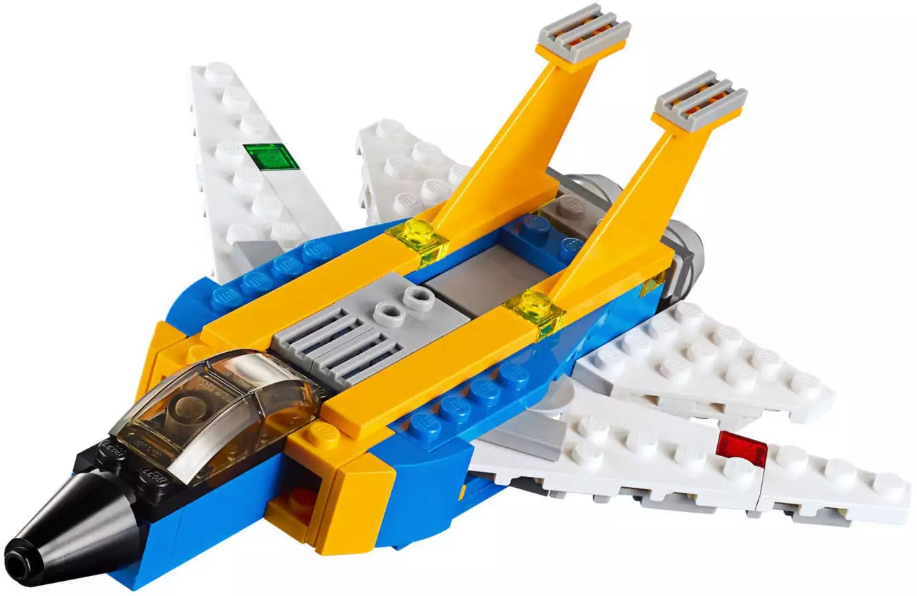 LEGO Creator 31042 Düsenjet, Inhalt
