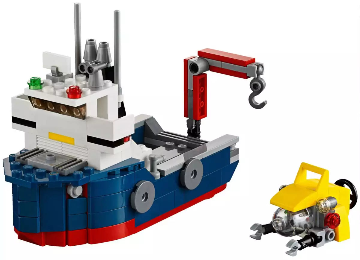 LEGO Creator 31045 Erforscher der Meere, Inhalt