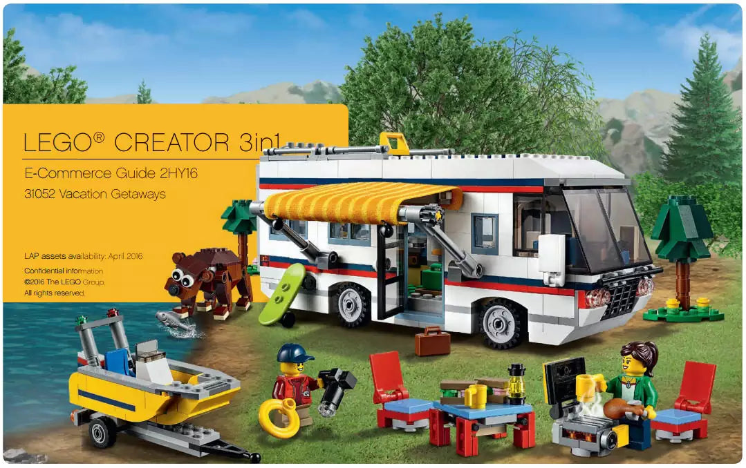 LEGO Creator 31052 Urlaubsreisen