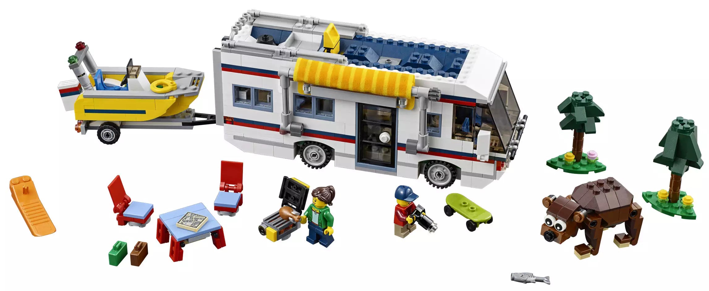 LEGO Creator 31052 Urlaubsreisen, Inhalt
