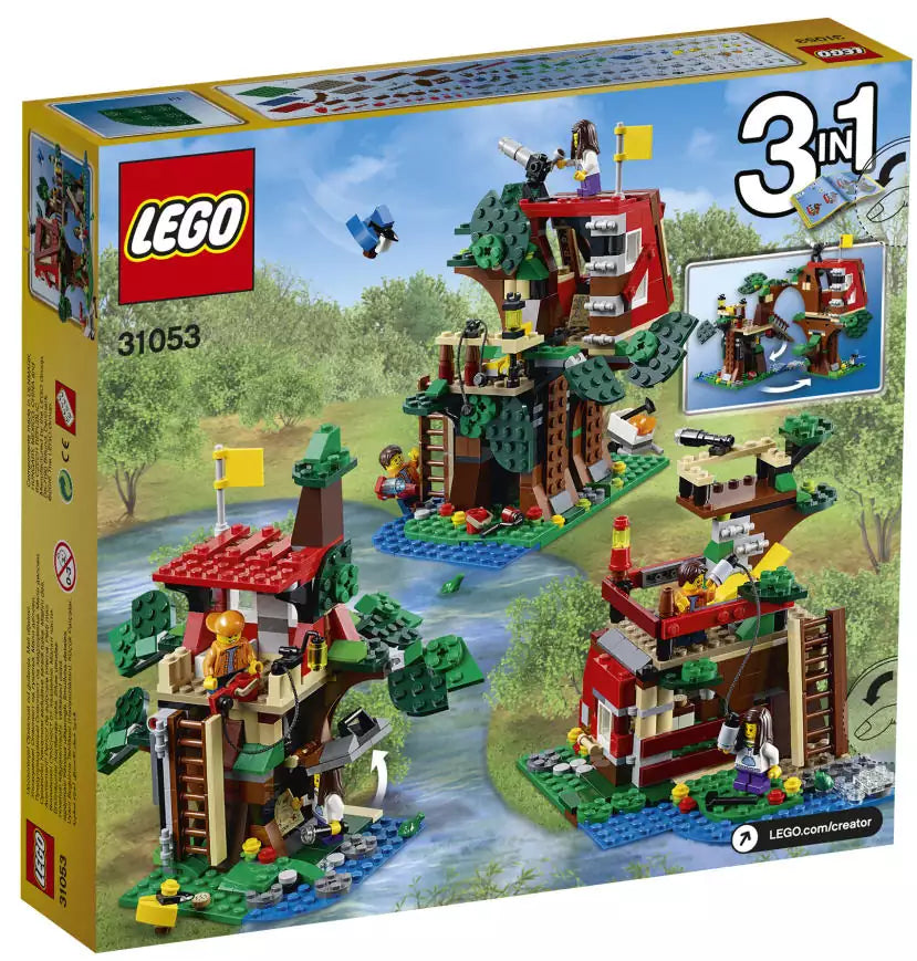 LEGO Creator 31053 Baumhausabenteuer, Box Rückansicht