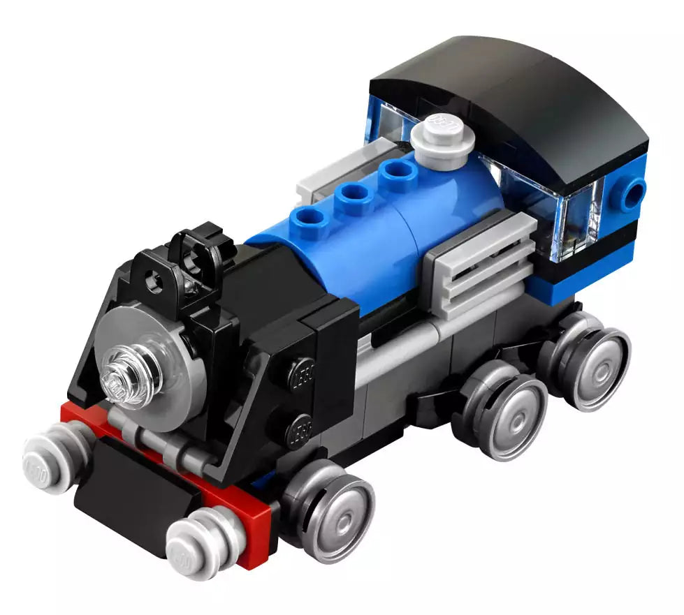 LEGO Creator 31054 Blauer Schnellzug, Hauptmodell