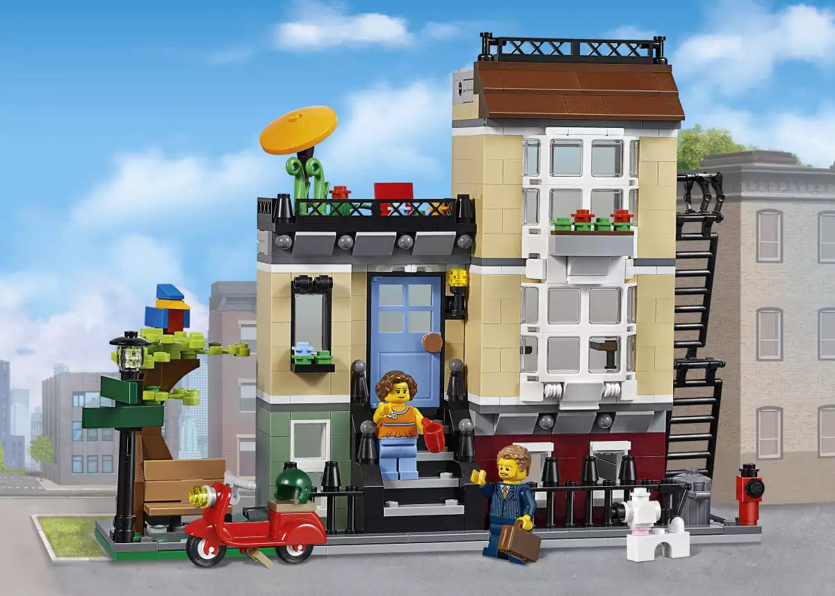 LEGO Creator 31065 Stadthaus an der Parkstraße, Hauptmodell