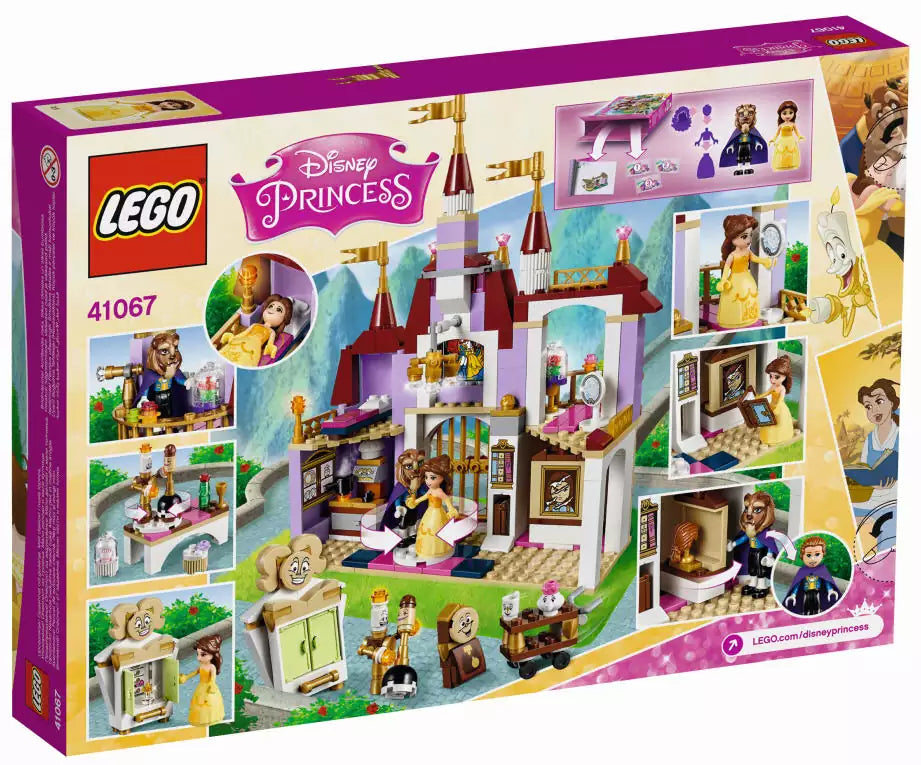 LEGO Disney Princess 41067 Belles bezauberndes Schloss, Box Rückansicht