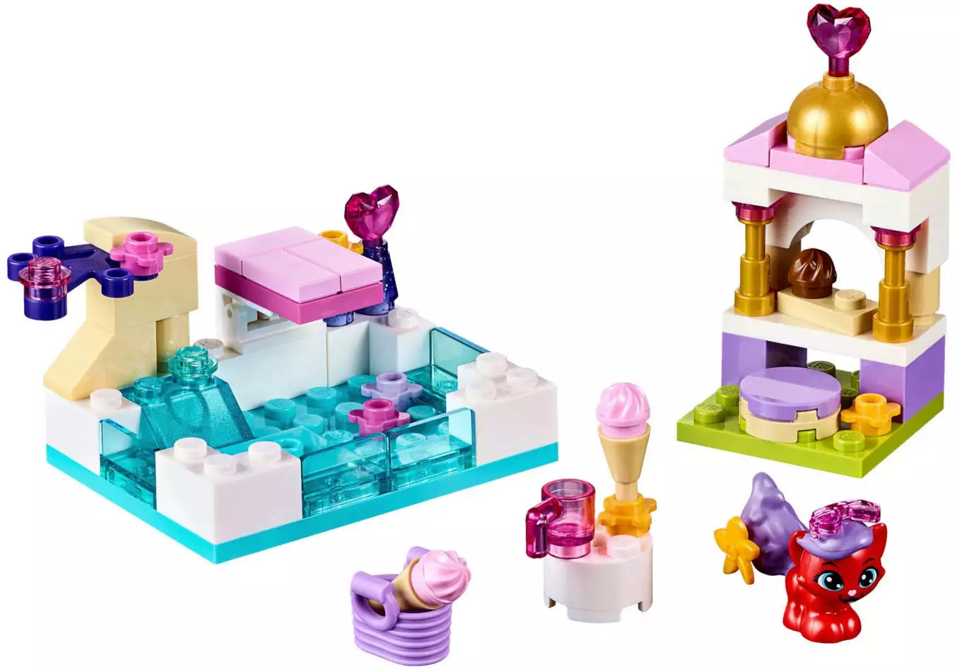 LEGO Disney Princess 41069 Korallinas Tag am Pool, Inhalt