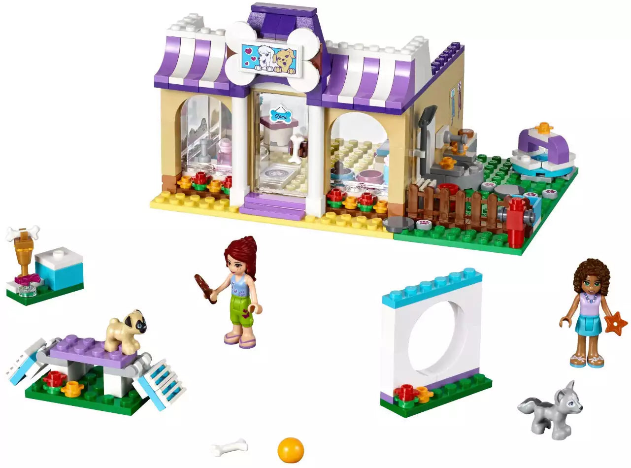 LEGO Friends 41124 Heartlake Welpen-Betreuung, Inhalt