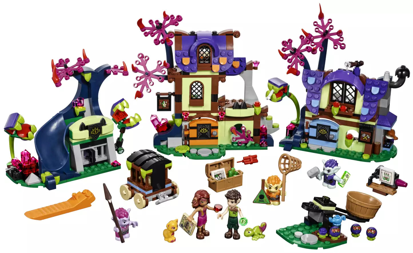 LEGO Elves 41185 Magische Rettung aus dem Kobold-Dorf, Inhalt