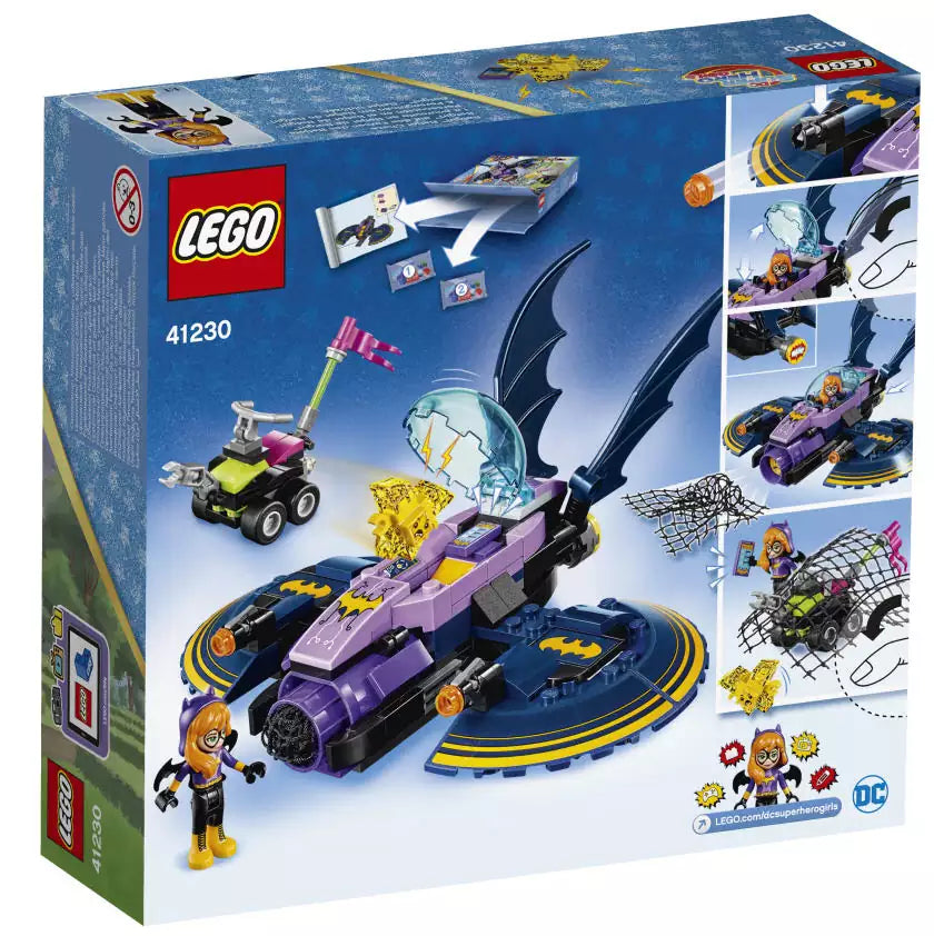 LEGO Super Hero Girls 41230 Batgirl auf den Fersen des Batjets, Box Rückansicht