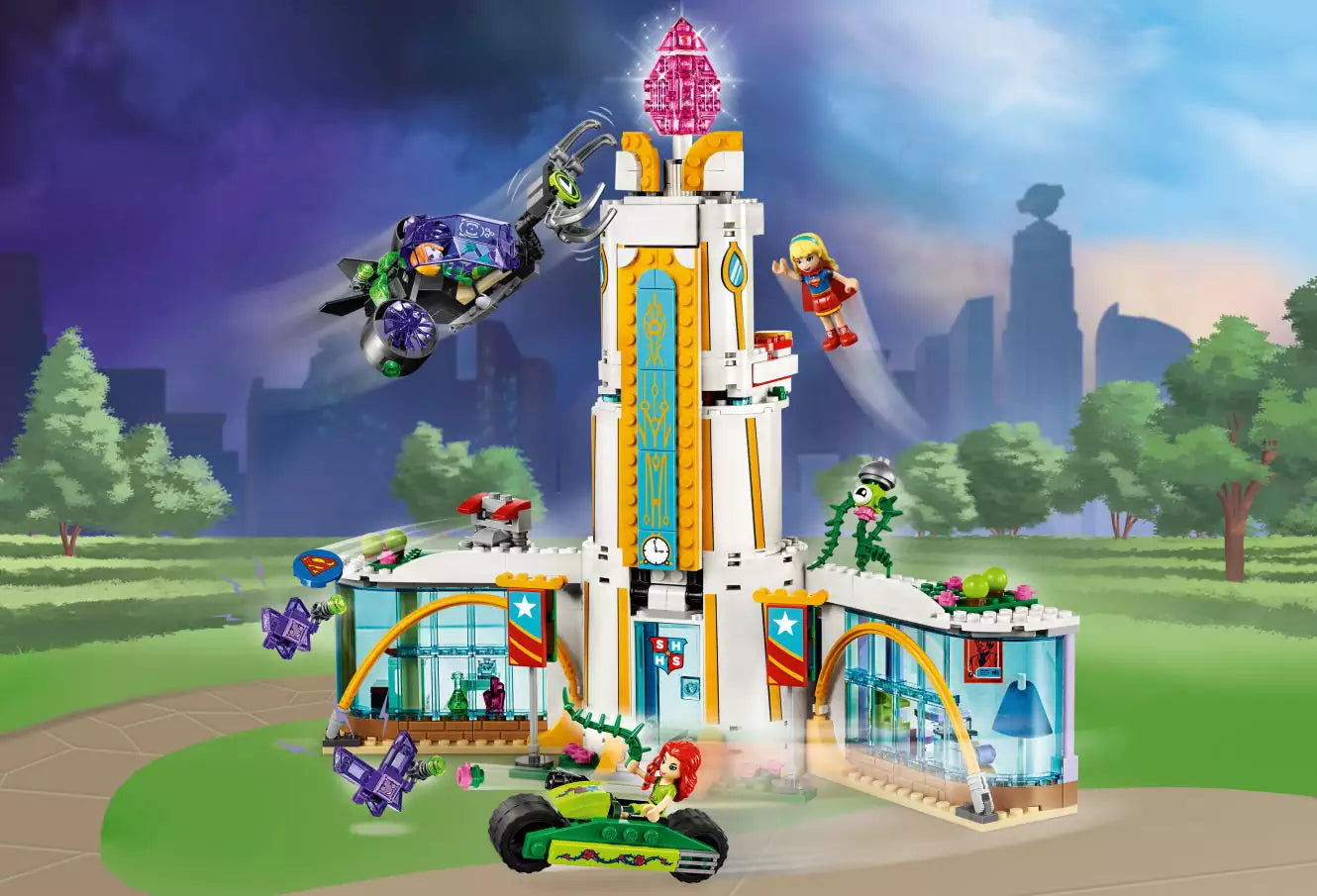 LEGO Super Hero Girls 41232 Highschool der Super Heroes, Detail 1