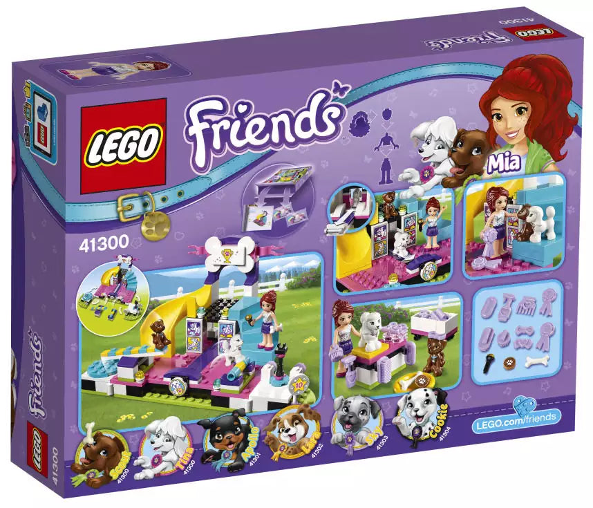 LEGO-Friends-41300-Welpen-Meisterschaft, Box Rückansicht