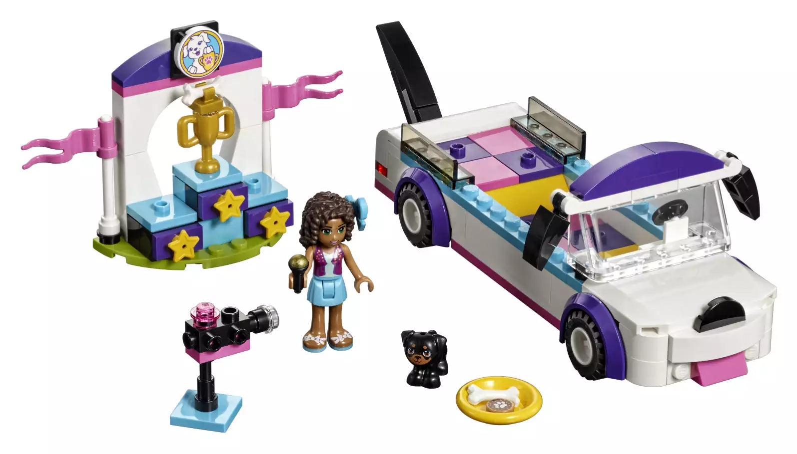 LEGO Friends 41301 Welpenparade, Inhalt