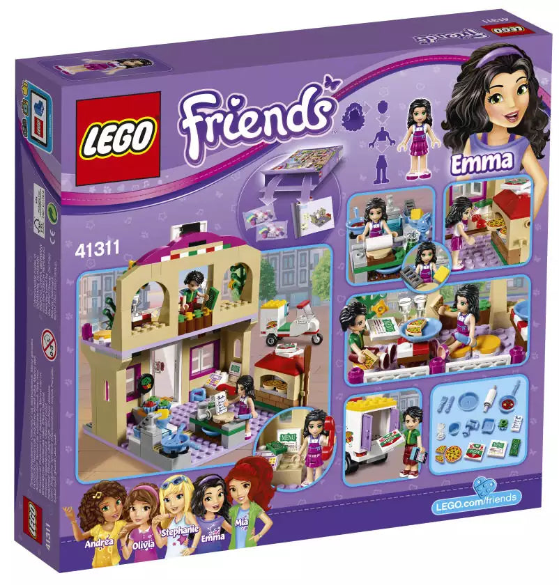 LEGO Friends 41311 Heartlake Heartlake Pizzeria, Minifiguren