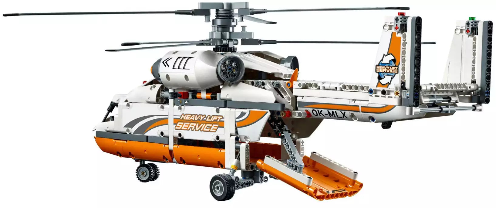LEGO Technic 42052 Schwerlasthubschrauber, Fahrwerk