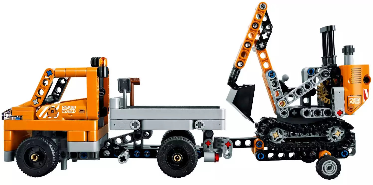 LEGO Technic 42060 Straßenbau-Fahrzeuge, Detail 1