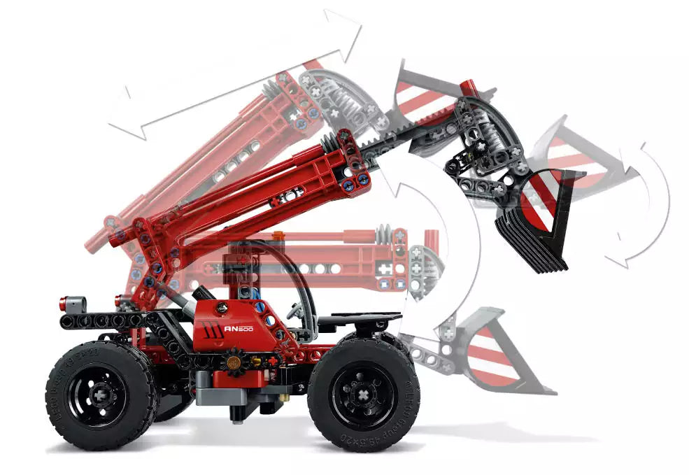 LEGO Technic 42061 Teleskoplader, Detail 1