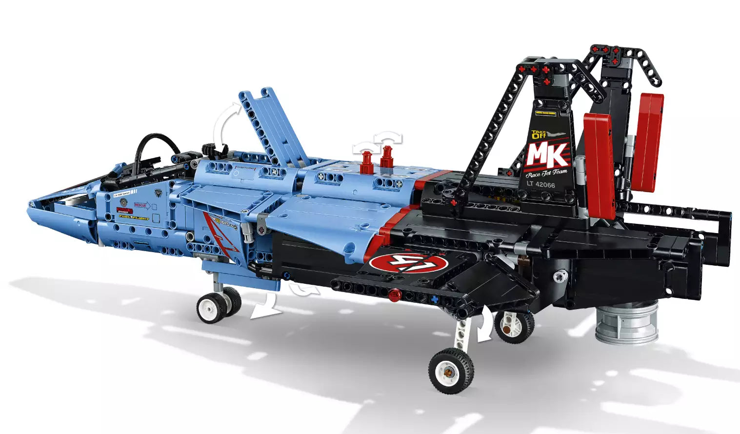 LEGO Technic 42066 Air Race Jet, Detail 1