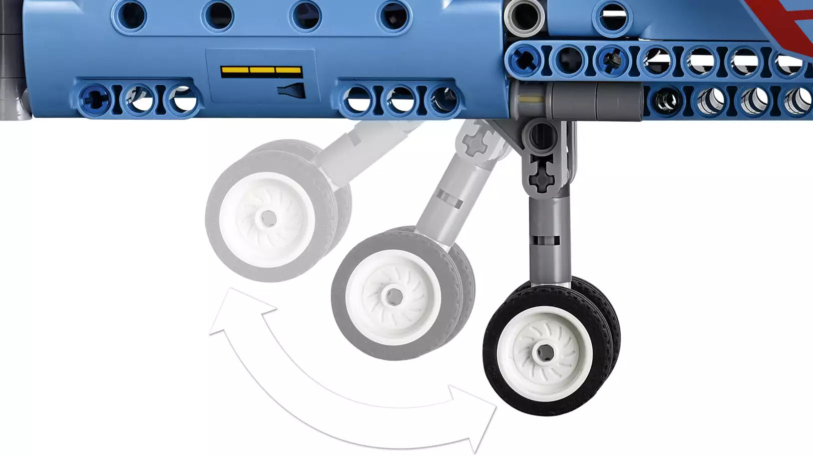 LEGO Technic 42066 Air Race Jet, Detail 2