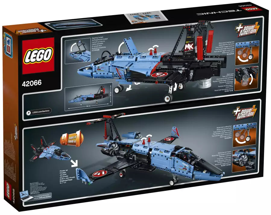 LEGO Technic 42066 Air Race Jet, Box Rückansicht